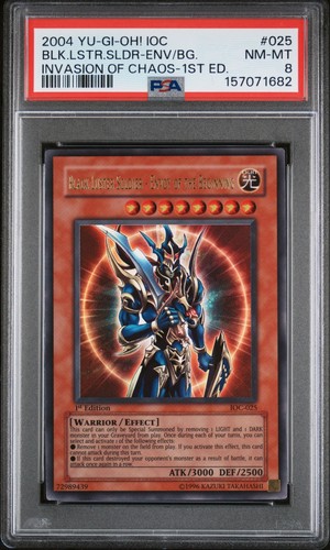 Yugioh soldato lucentezza nera - soldato,