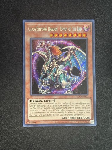 Chaos emperor dragon - yu, oh