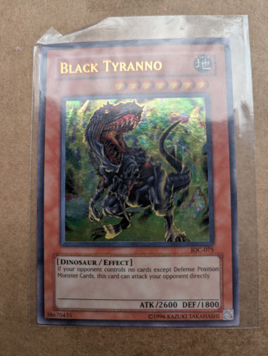 Yugioh tiranno nero - /,