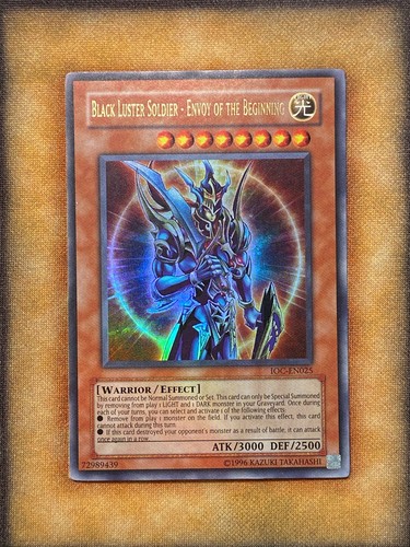 Yugioh soldato lucentezza nera - lucentezza,