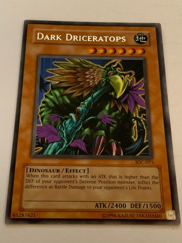 Ioc 073 dark driceratops raro - dark,