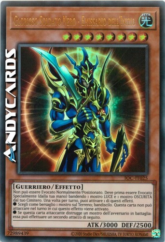 Glorioso soldato nero - nero,